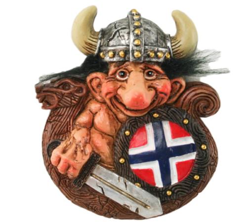  Magnet, Troll i vikingskip 