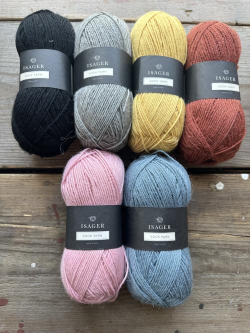 Isager sock yarn