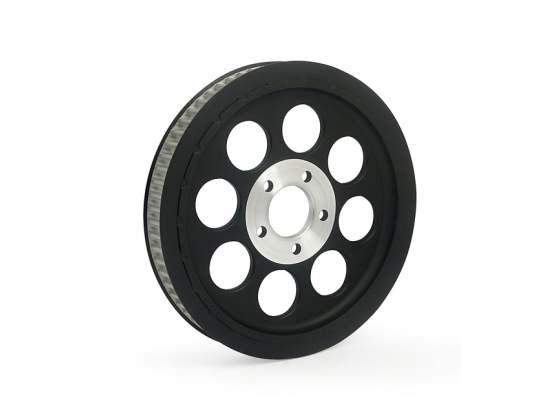  WHEEL PULLEY 70T, 1-1/2" BELT. BLACK