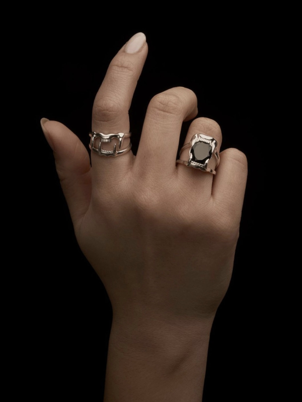 Jaw Upper Ring - Silver  - Image 3