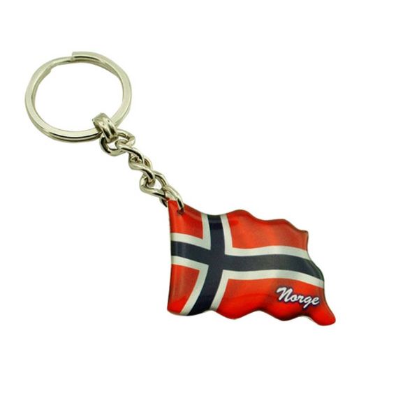  Nøkkelring, flagg, Norge 