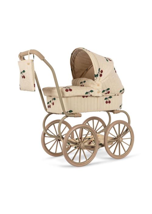 KONGES SLØJD - MINNIE DOLL PRAM MA GRANDE CERISE GLITTER