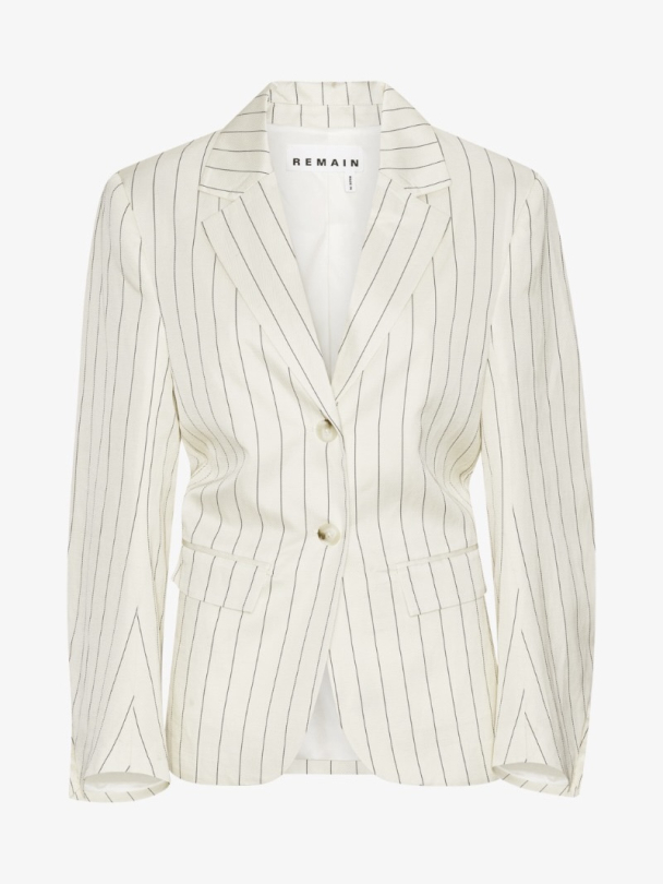 Drapey Striped Blazer - Image 4
