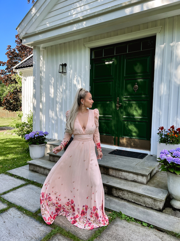 Georgette Maxi Dress - Wild Flowers - Image 7