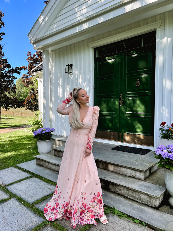 Georgette Maxi Dress - Wild Flowers - Image 8