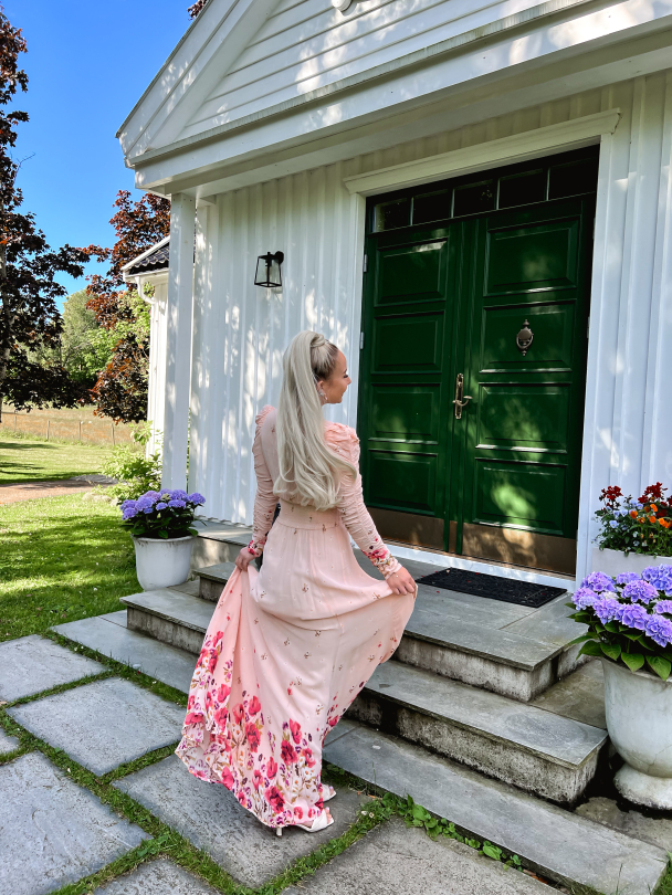 Georgette Maxi Dress - Wild Flowers - Image 9