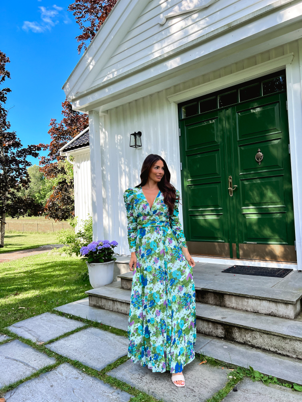 Georgette Maxi Dress - Poppy - Image 7