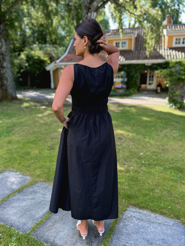 Carinna Midi Dress - Black - Image 7