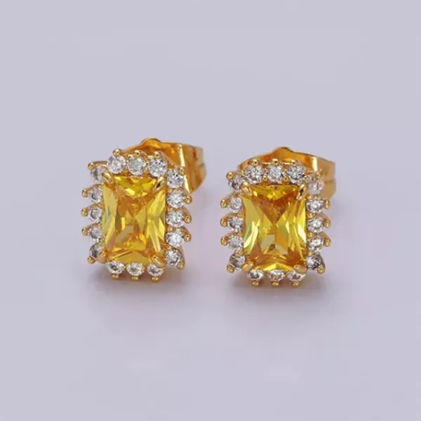 Diana Stud Yellow