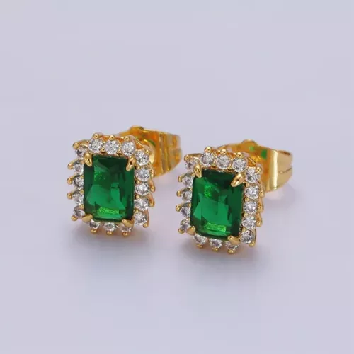 Diana Stud Emerald