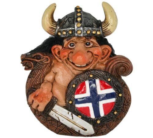  Figur, Troll i vikingskip 