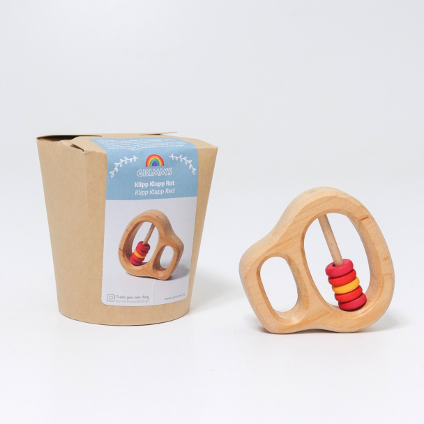 Klipp Klapp Rangle - Rød - Image 3