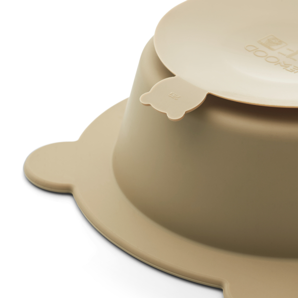 Peony Skål Sklisikker 2-pk - Sandy/Oat - Image 4
