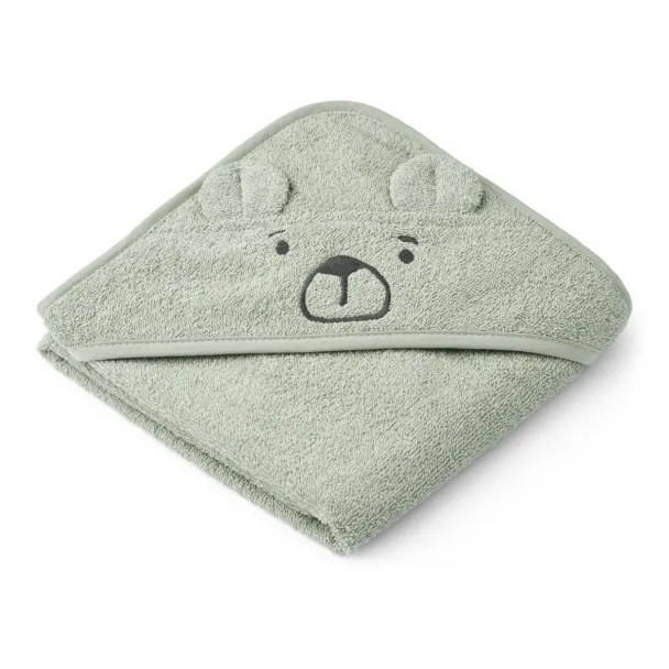 Liewood | Albert Håndkle Baby - Bear Dove Blue - Image 1