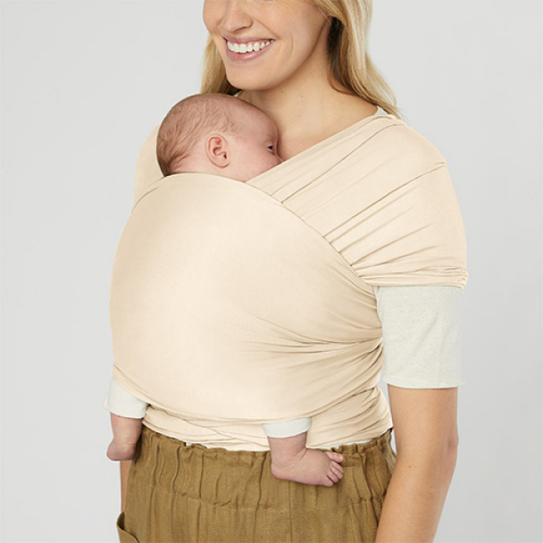 Ergobaby | Aura Knit Bæresjal - Cream - Image 2