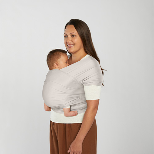 Ergobaby | Aura Mesh Bæresjal - Soft Grey - Image 1