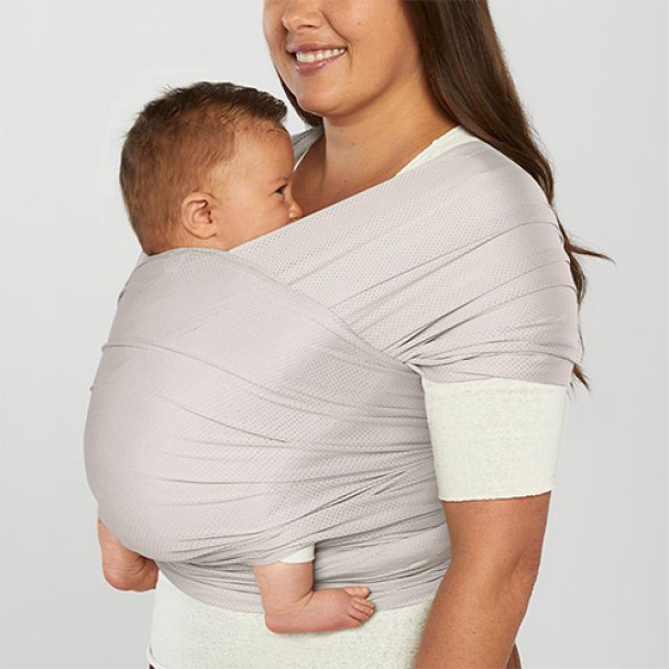 Ergobaby | Aura Mesh Bæresjal - Soft Grey - Image 3