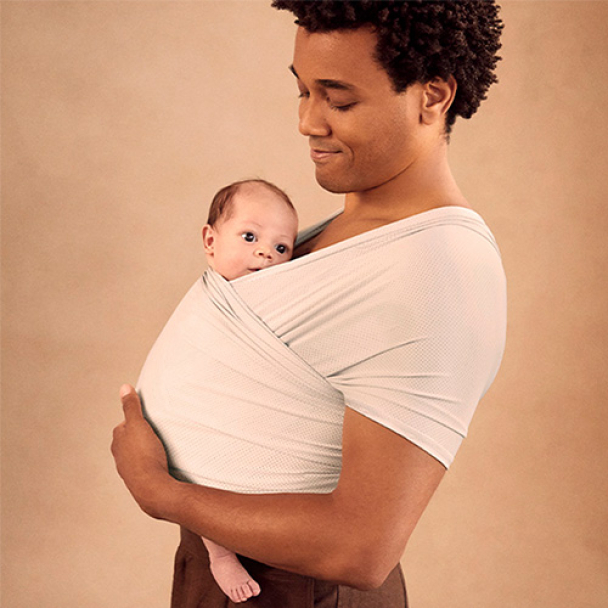 Ergobaby | Aura Mesh Bæresjal - Soft Grey - Image 5