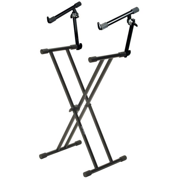  QL T 22 DOUBLE TIER KEYBOARD STAND