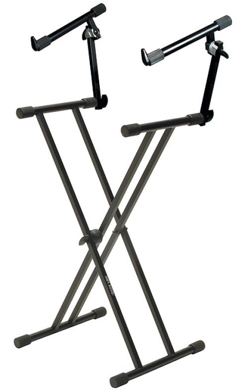  QL T 22 DOUBLE TIER KEYBOARD STAND