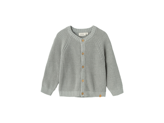 Emlen Knit Cardigan, Limestone - Lil' Atelier