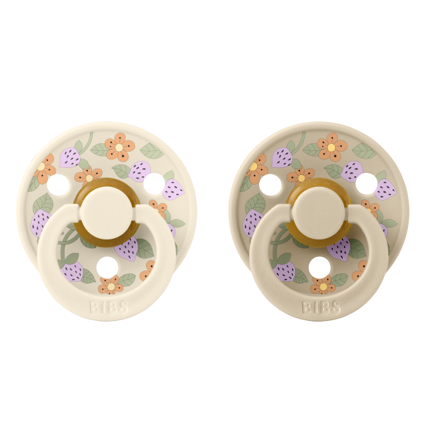 Colour 2-pk Liberty - Strawberries and Cream Ivory Mix - Image 1