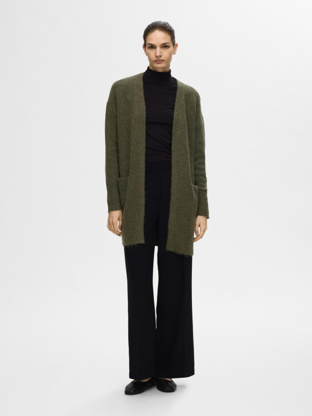 SELECTED FEMME Lulu Knit Long Cardigan - Image 3