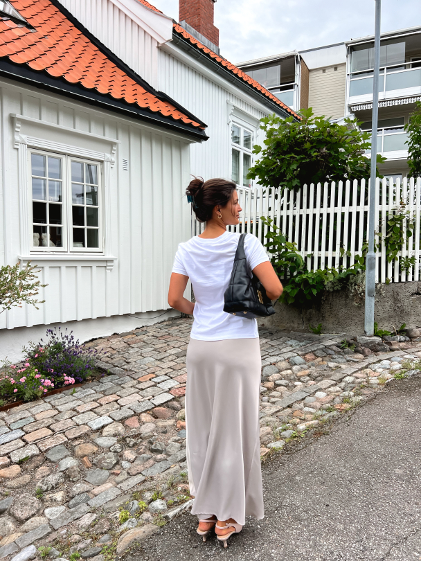 Lena Ankle Skirt - Dove - Image 2