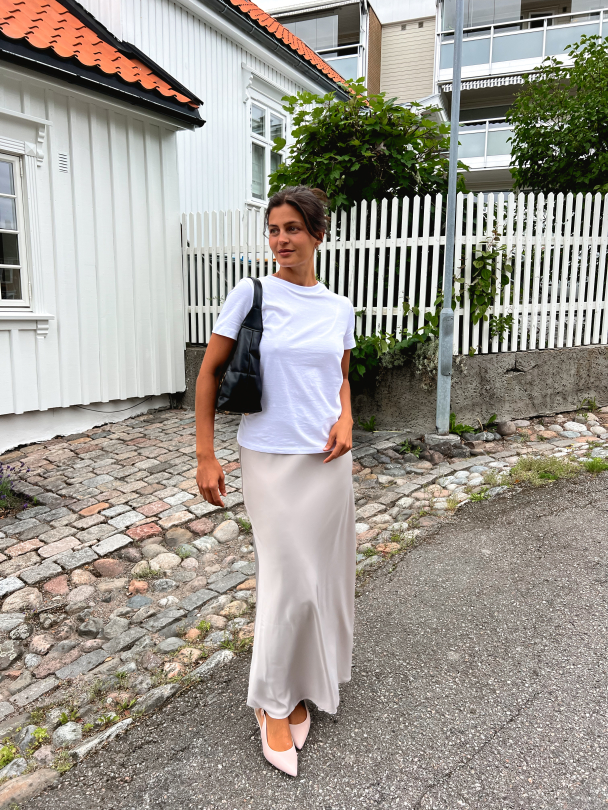 Lena Ankle Skirt - Dove - Image 5