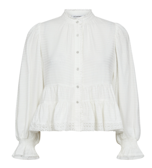 Mirka CC Shirt White  |  Mirka CC Shirt White fra Co´Couture