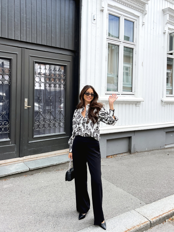 Tara Mw Wide Pant - Black  - Image 5