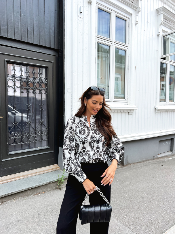 Tara Mw Wide Pant - Black  - Image 6