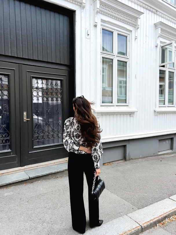 Tara Mw Wide Pant - Black  - Image 7