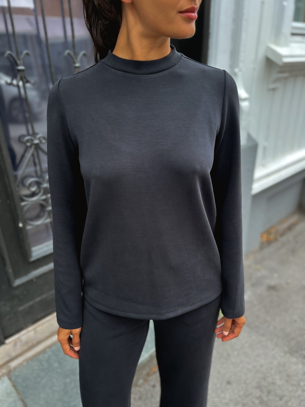 Tenny Boxy Tee - Black  - Image 1