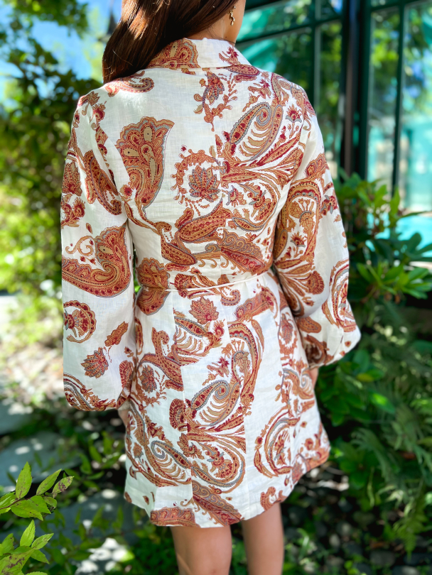 Rae Mini Dress - Alessia Paisley - Image 7