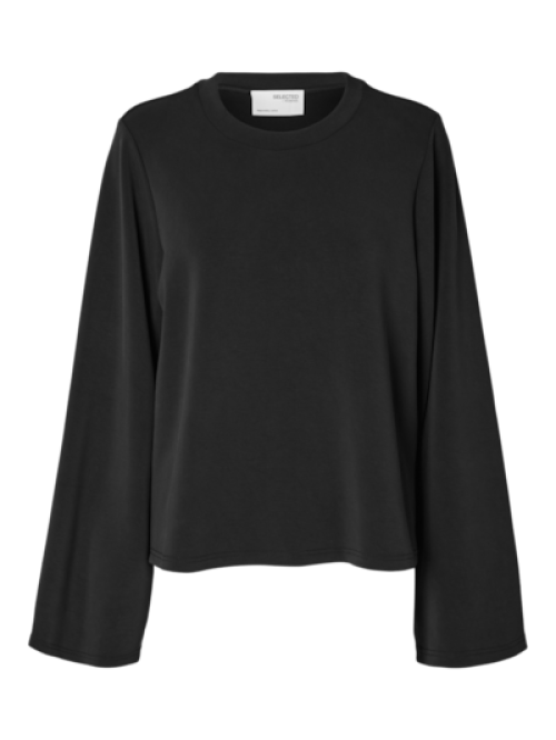 Tenny LS Boxy Tee Blk