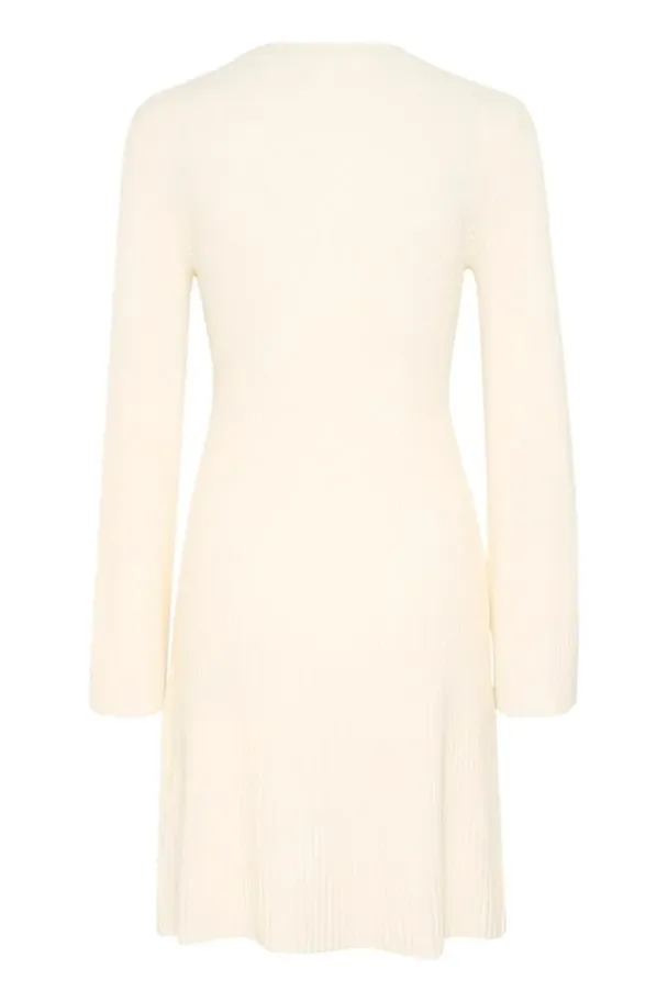 Antali Wool Short dress - Egret  - Image 3