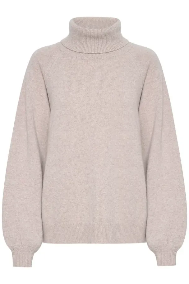 Manzi Wool Rollneck - String Melange  - Image 2