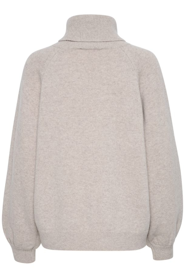 Manzi Wool Rollneck - String Melange  - Image 4