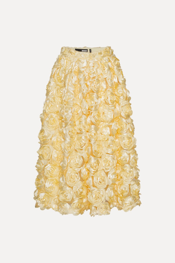 Maxi Sun Skirt - Pastel Yellow  - Image 2