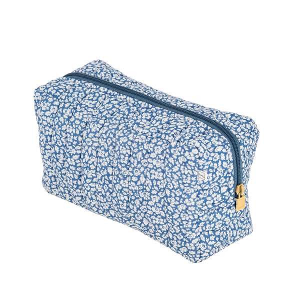 POUCH SQUARE - FEATHER BLUE