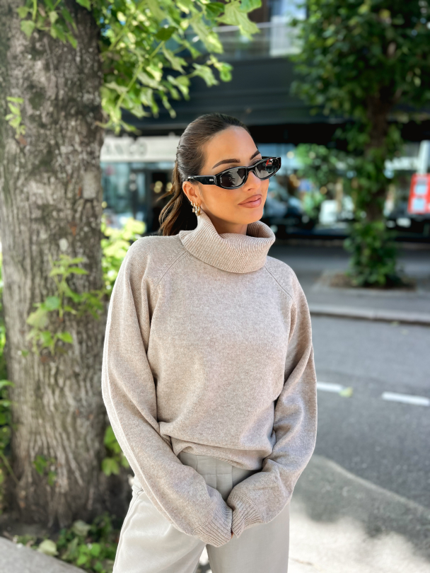 Manzi Wool Rollneck - String Melange  - Image 7