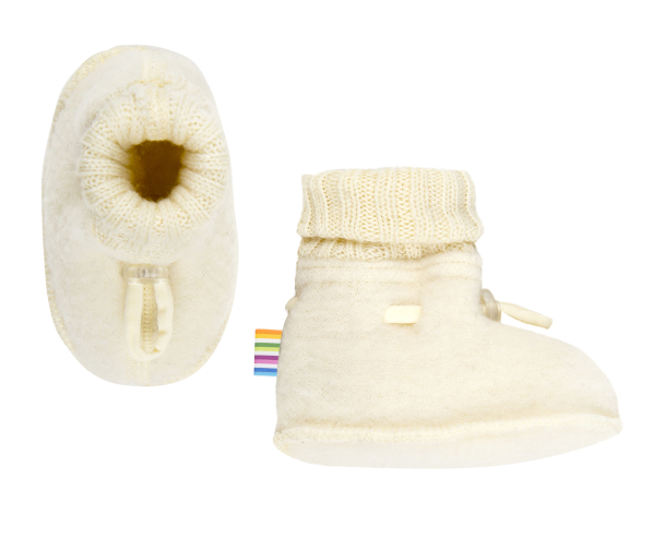 Booties Ullfleece - Natur