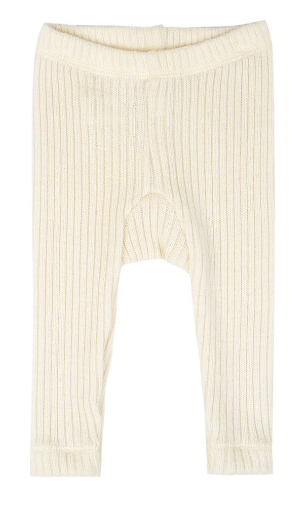 Bukse Ull Rib - Natur