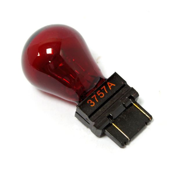  TAILLIGHT/TURN SIGNAL BULB #3157 BASE. RED