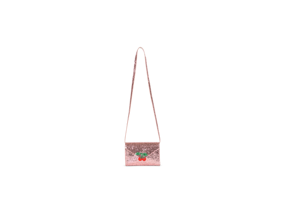 LOVE LETTER BAG - Pink Glitter