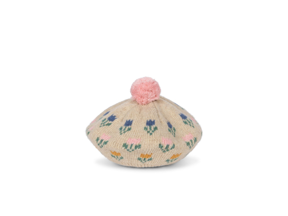 BELOU KNIT BERET - Tulipe