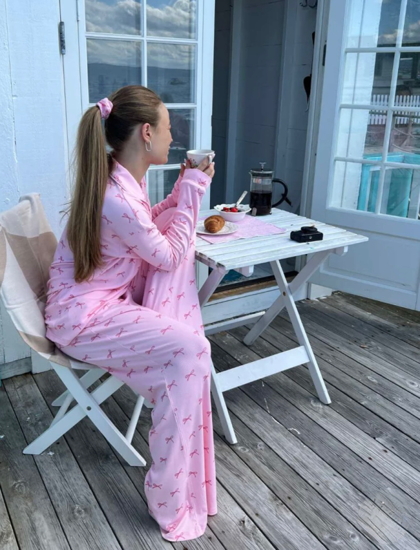 FITBERRY Ribbon Bliss Pyjamas - Image 4