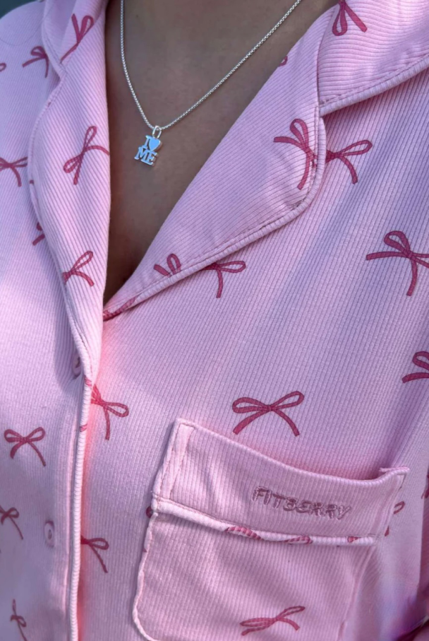 FITBERRY Ribbon Bliss Pyjamas - Image 14