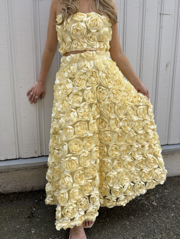 Maxi Sun Skirt - Pastel Yellow  - Image 5